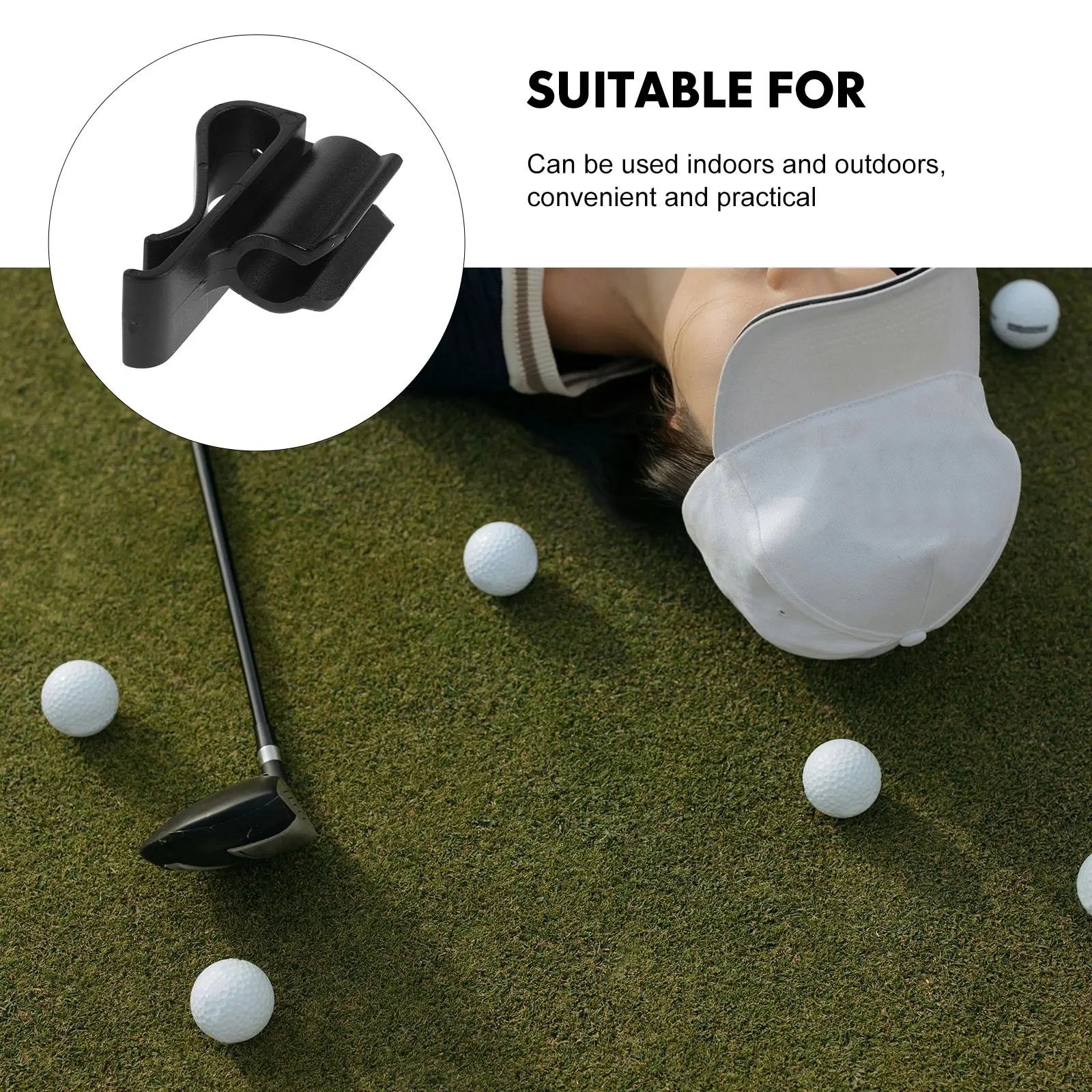 10 Pcs Golf Putter Clip Durable Portable Holder for Bag Club Organisers Travel Accessories Golf Training Equipment