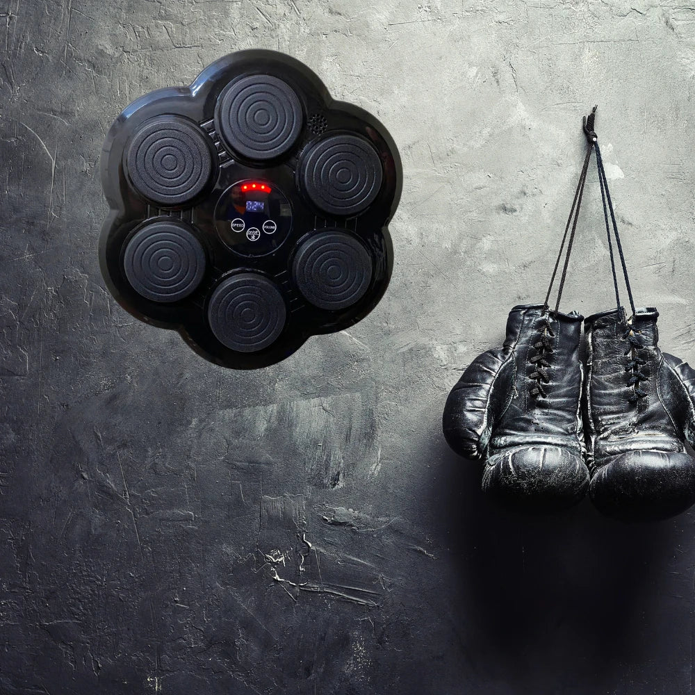 Smart Boxing Machine Punch with Boxing Glove Smart Bluetooth Music Wall Target for Home Workout