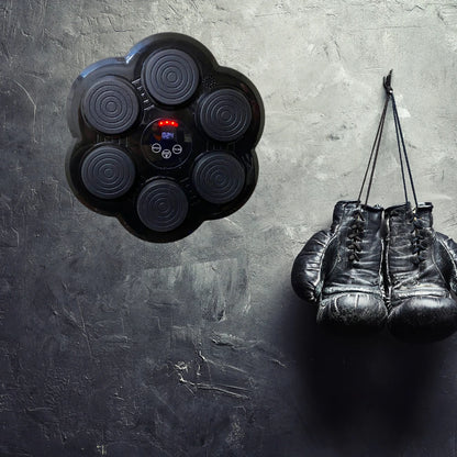 Smart Boxing Machine Punch with Boxing Glove Smart Bluetooth Music Wall Target for Home Workout