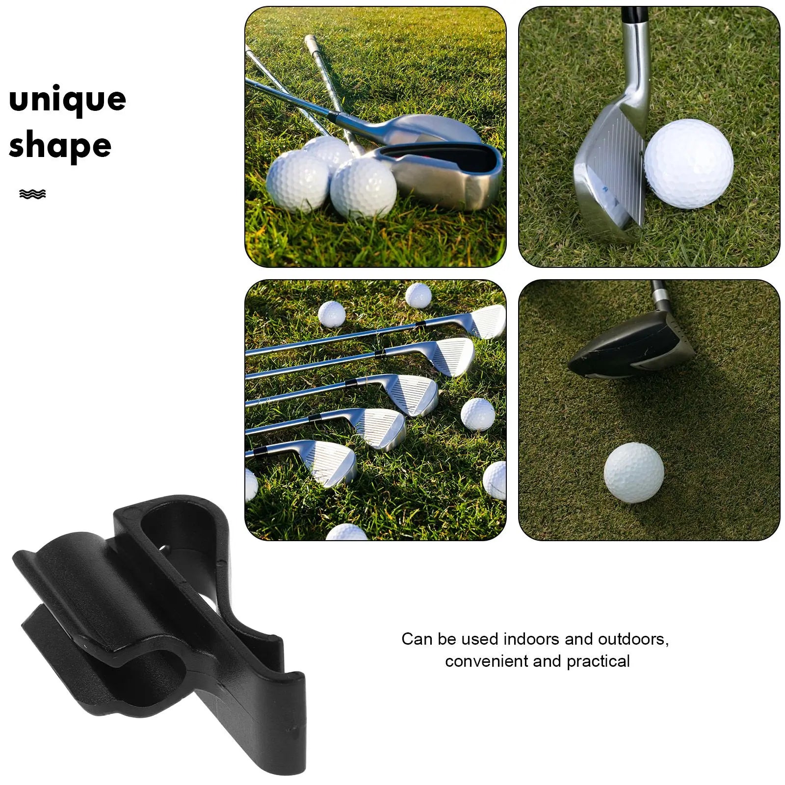 10 Pcs Golf Putter Clip Durable Portable Holder for Bag Club Organisers Travel Accessories Golf Training Equipment