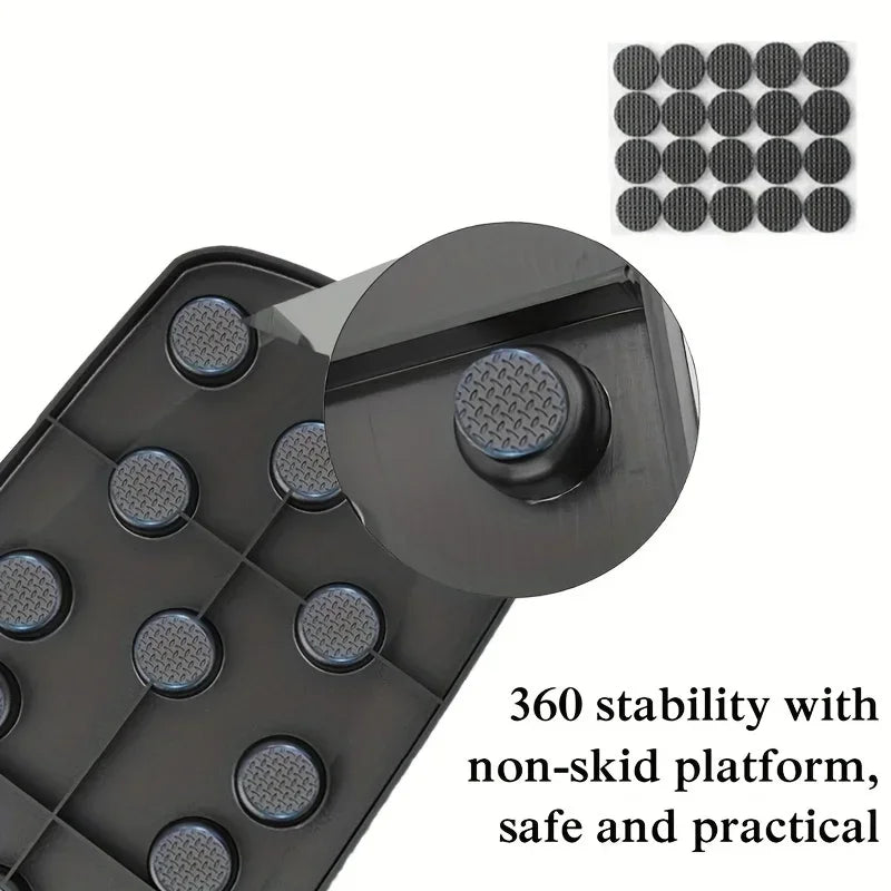 Portable Push up Board Multifunctional Push up Board Kit, Foldablefitness Equipment Suitable for Chest, Abdominal,Arm/Back Tra